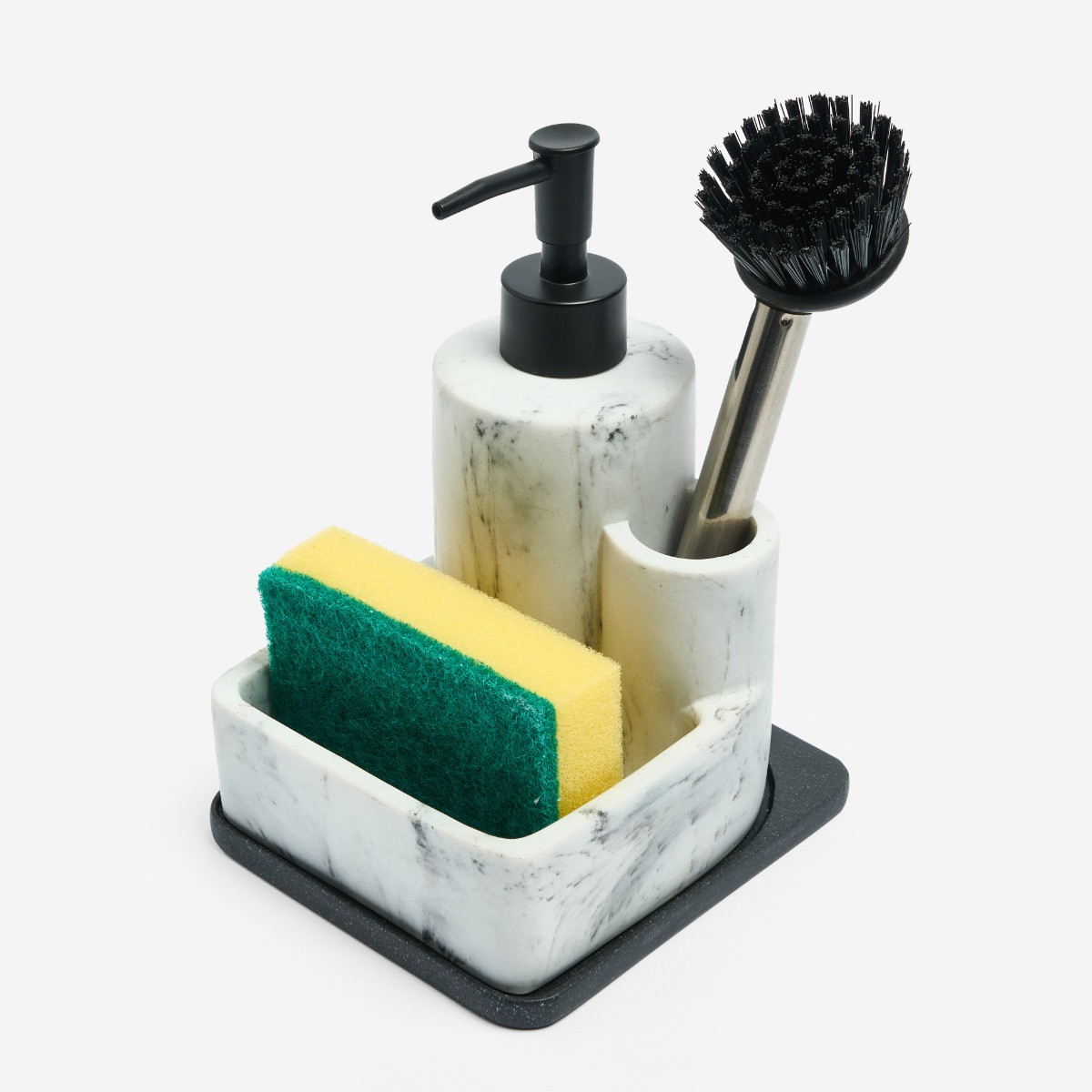 OHS Kitchen Sink Soap Dispenser - White Marble>