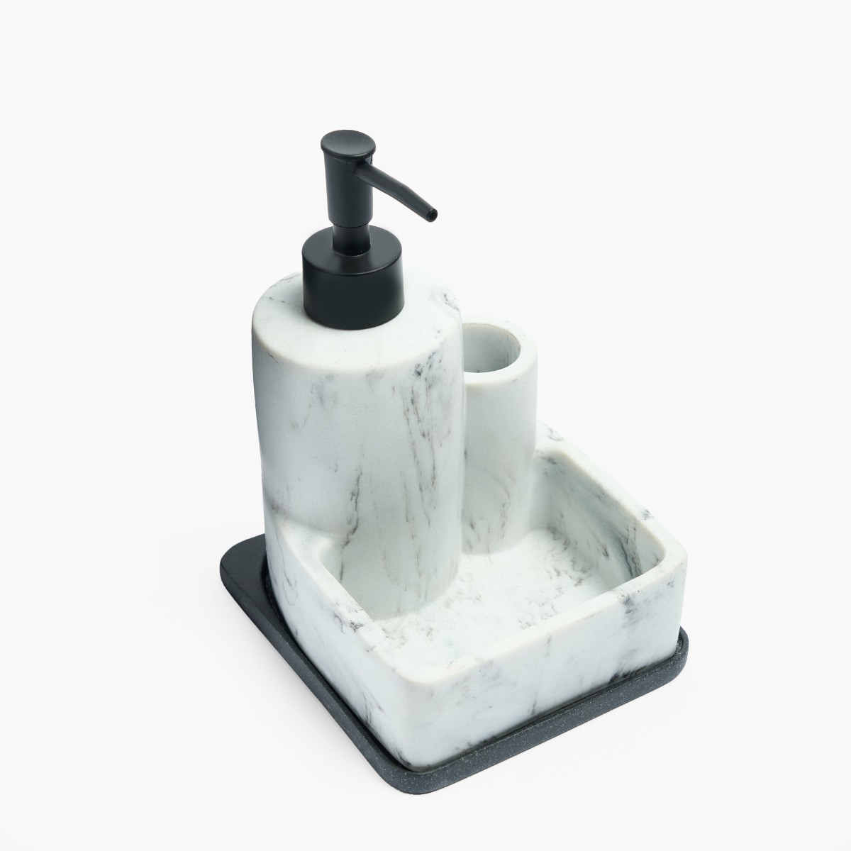 OHS Kitchen Sink Soap Dispenser - White Marble>
