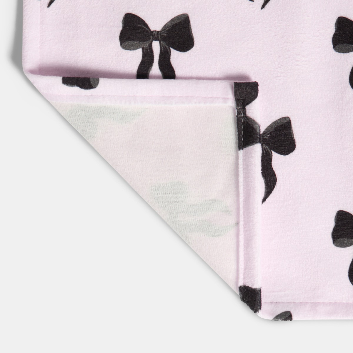 OHS Bow Print Placemats, Light Pink - 4 Pack>