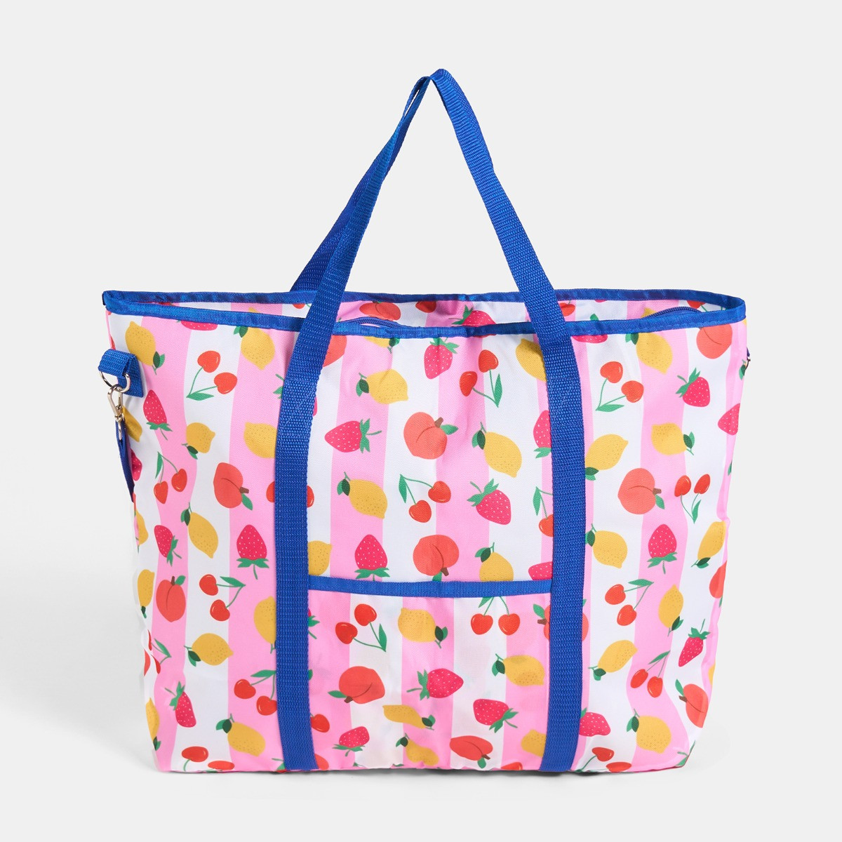OHS Fruit Print Picnic Bag - Pink>