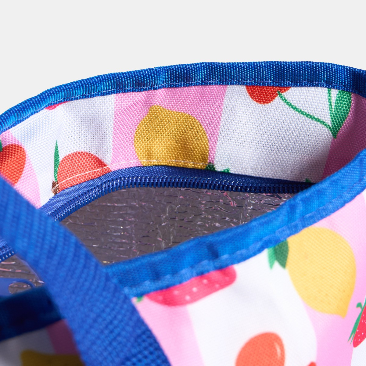 OHS Fruit Print Picnic Bag - Pink>