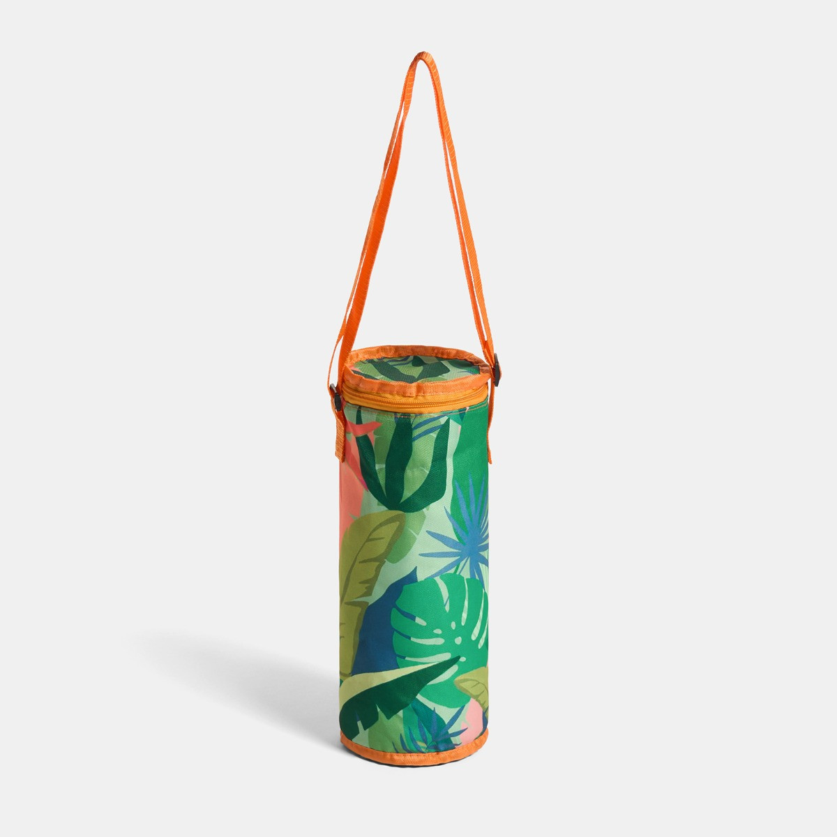 OHS Palm Print Wine Bottle Cooler - Green>