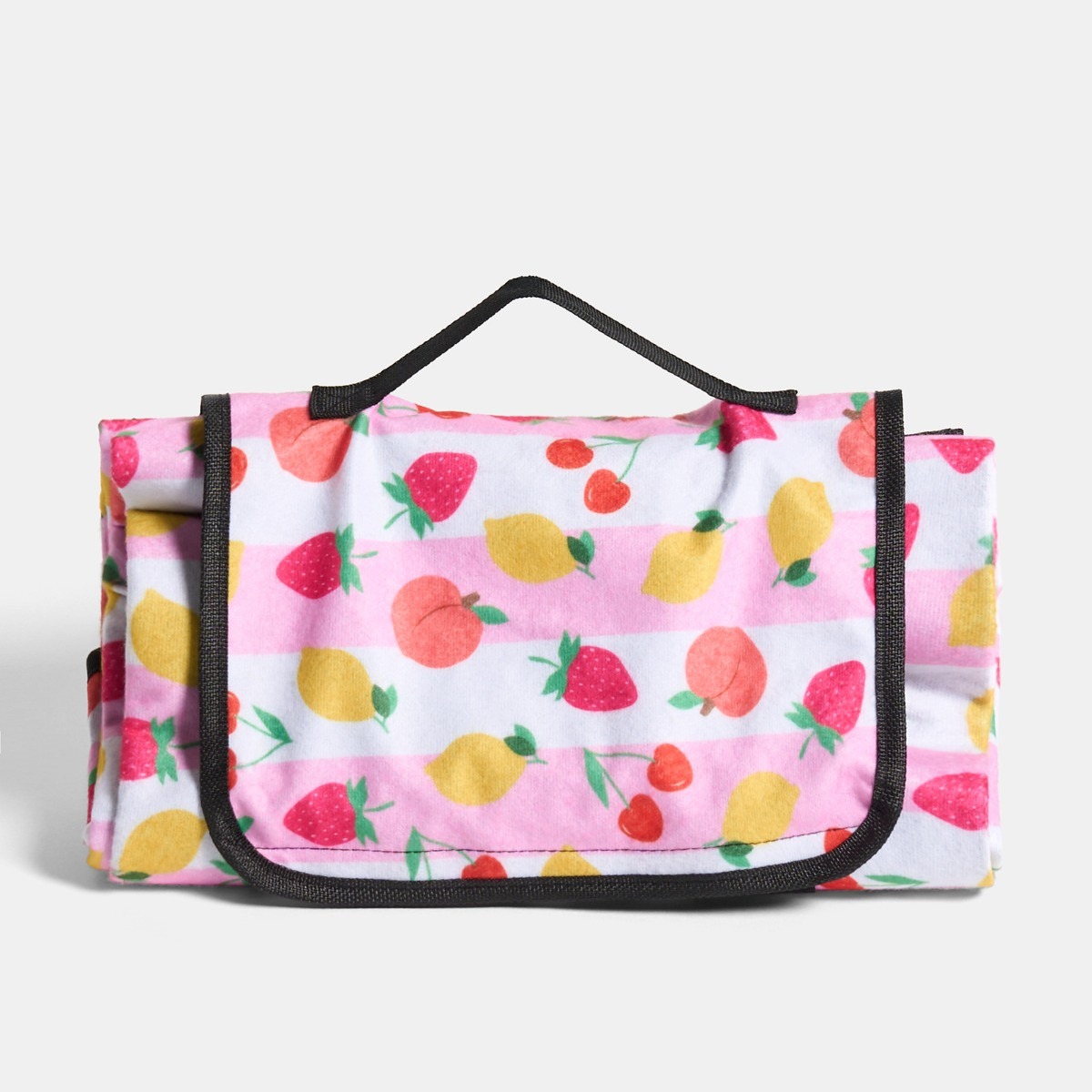OHS Fruit Print Picnic Blanket - Pink>
