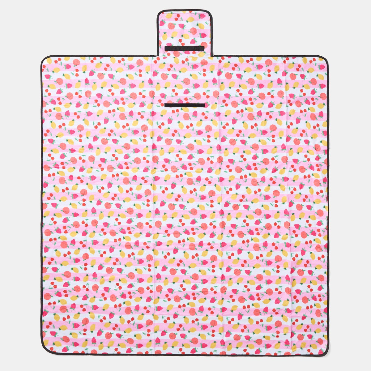 OHS Fruit Print Picnic Blanket - Pink>