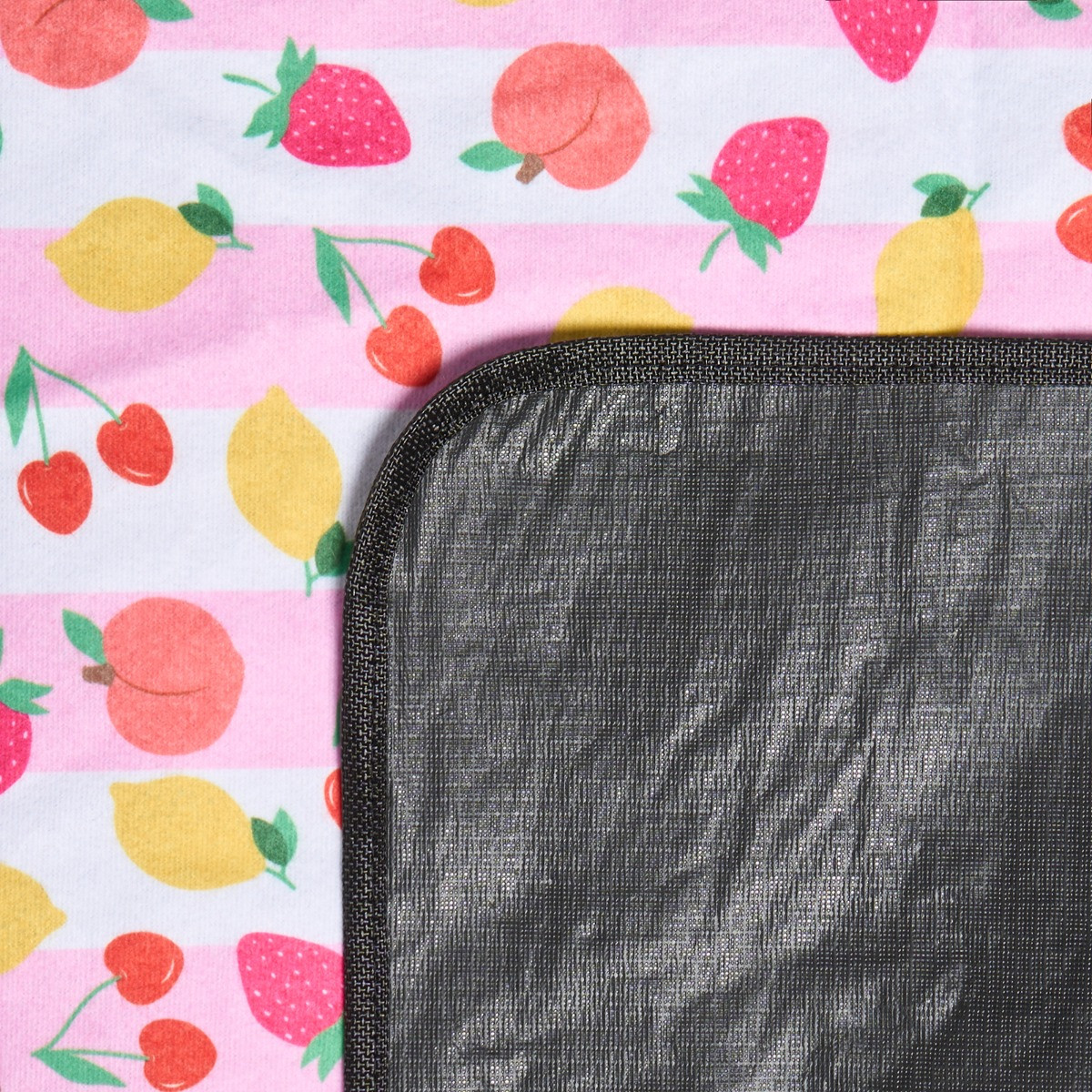 OHS Fruit Print Picnic Blanket - Pink>