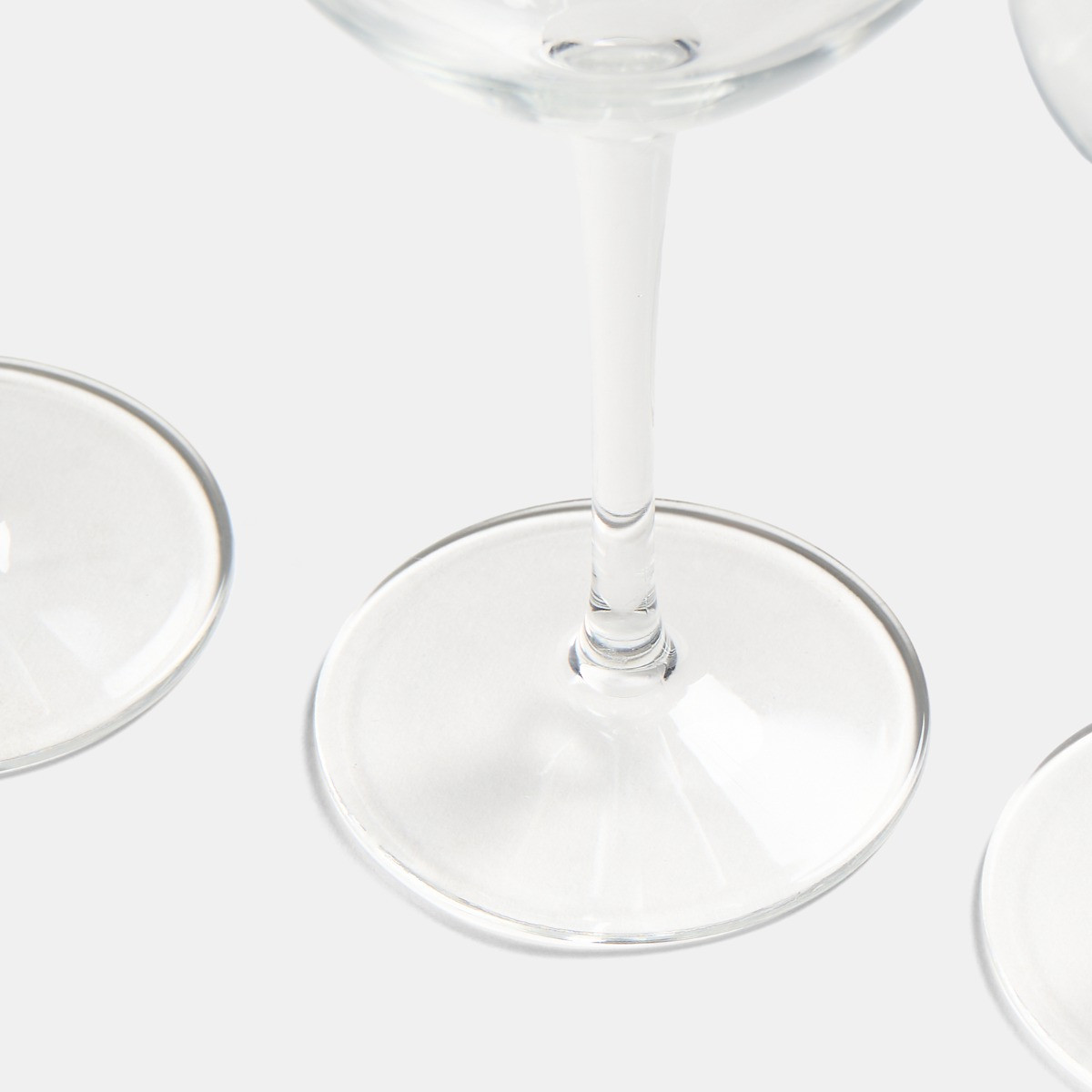 OHS Plastic Wine Glasses, Clear - 4 Pack>