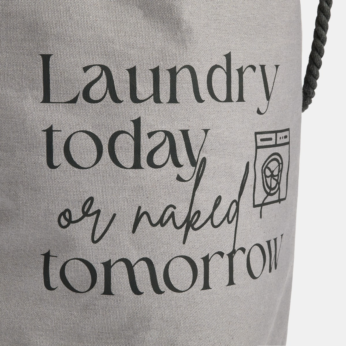 OHS Slogan Laundry Hamper - Grey>