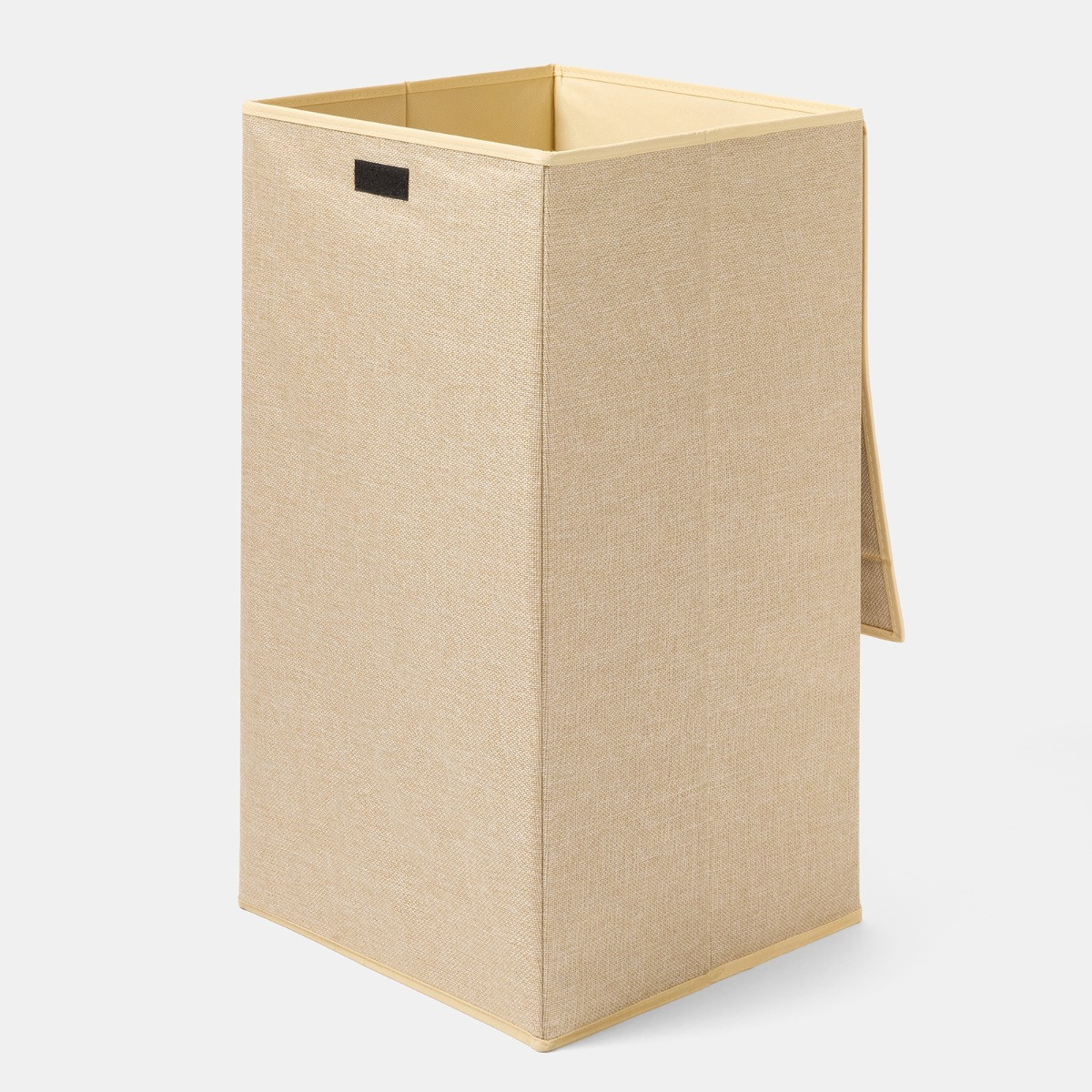 OHS Faux Linen Look Collapsible Laundry Hamper - Natural>
