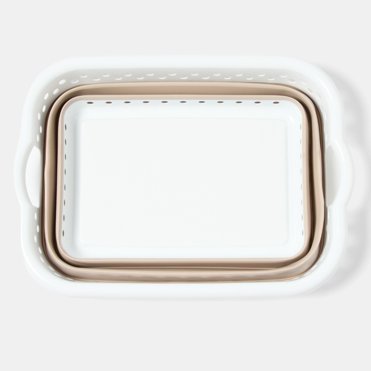 OHS Collapsible Laundry Basket - Natural>