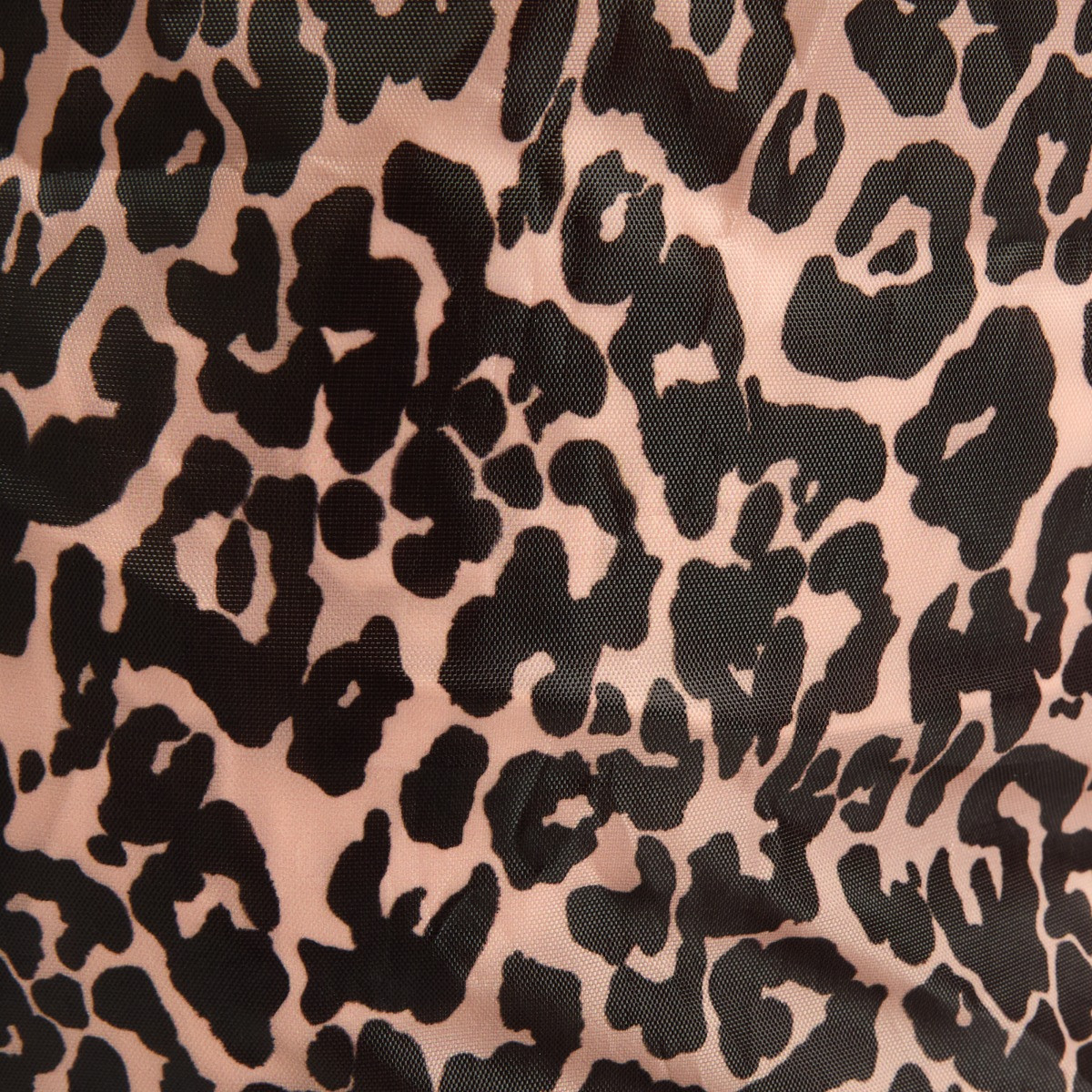 OHS Leopard Print Backpack Laundry Bag - Natural>