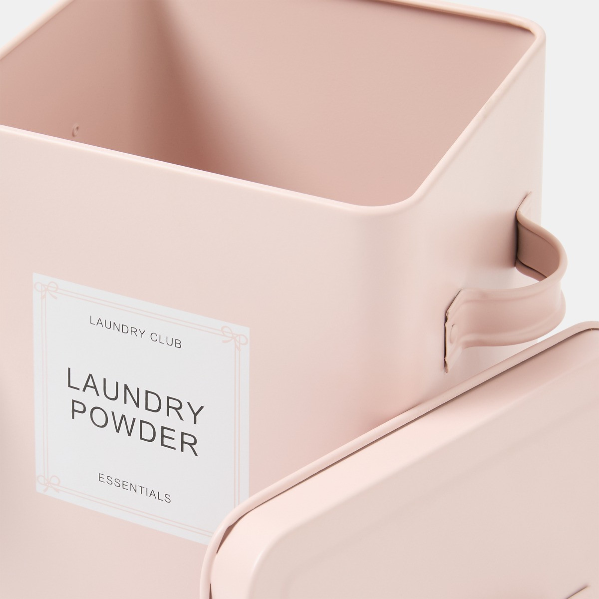 OHS Laundry Storage Tin - Pink>