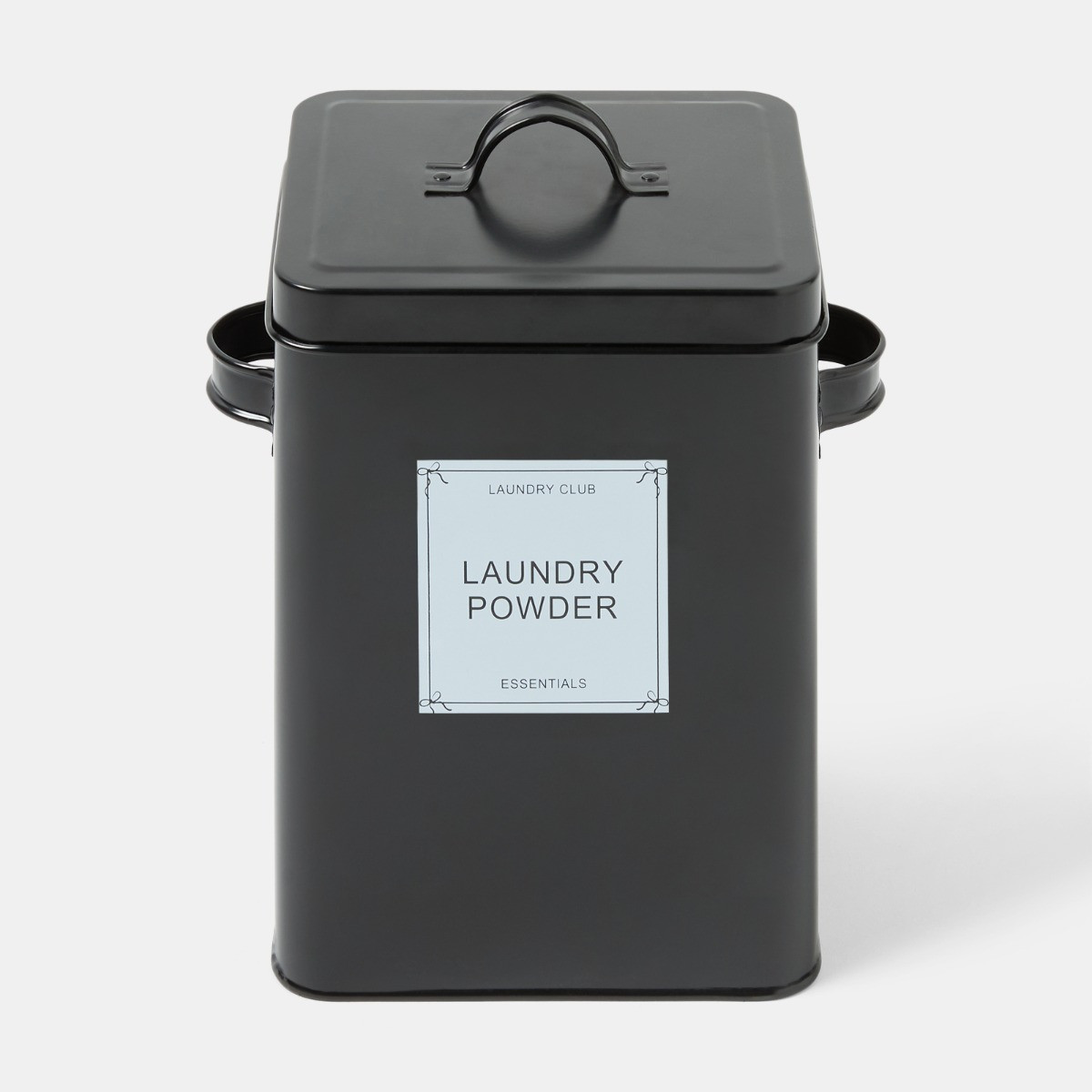 OHS Laundry Storage Tin - Black>