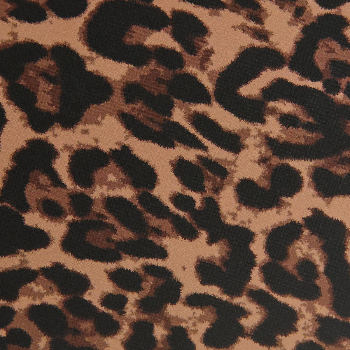 OHS Leopard Print Round Placemat and Coaster Set - Natural>