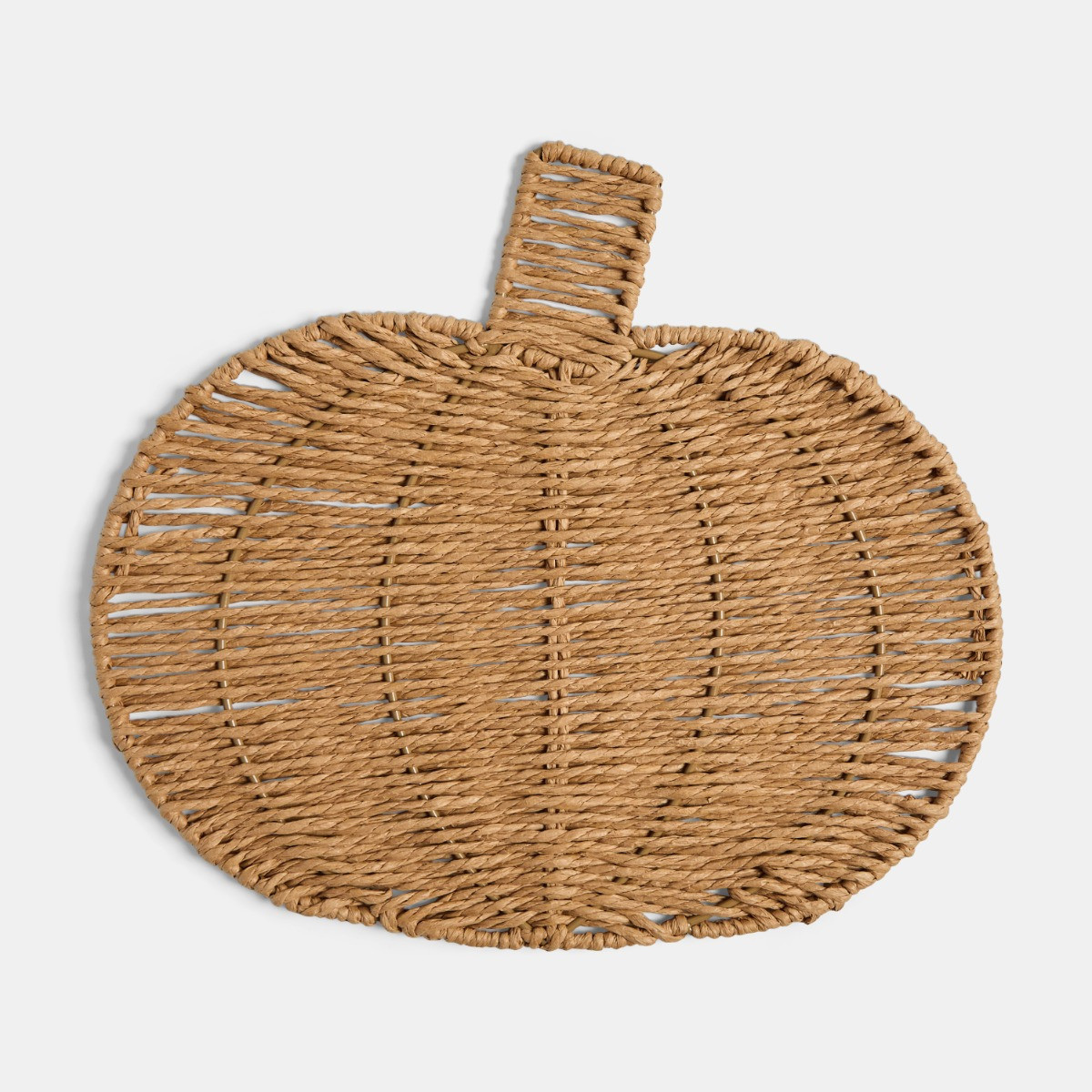 OHS 2 Pack Seagrass Pumpkin Placemats - Natural>
