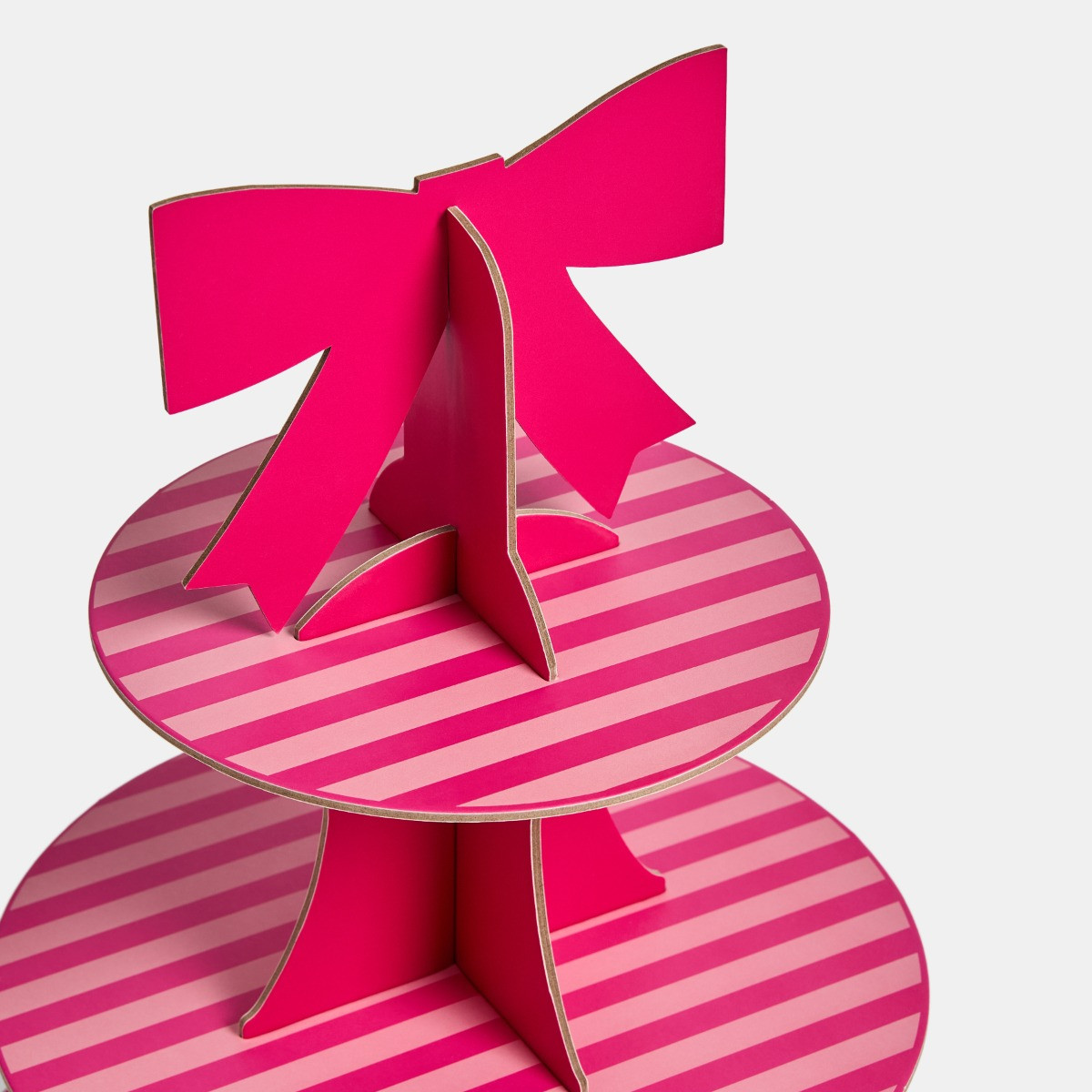 OHS Bow Paper Party Set, Hot Pink/Pink - 41pcs>