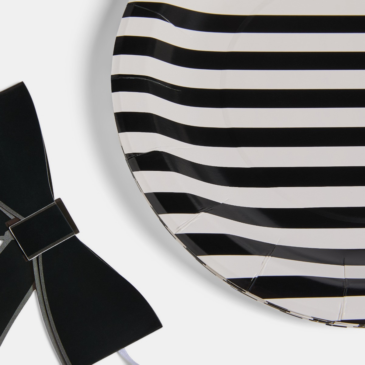 OHS Bow Paper Party Set, Monochrome - 41pcs>
