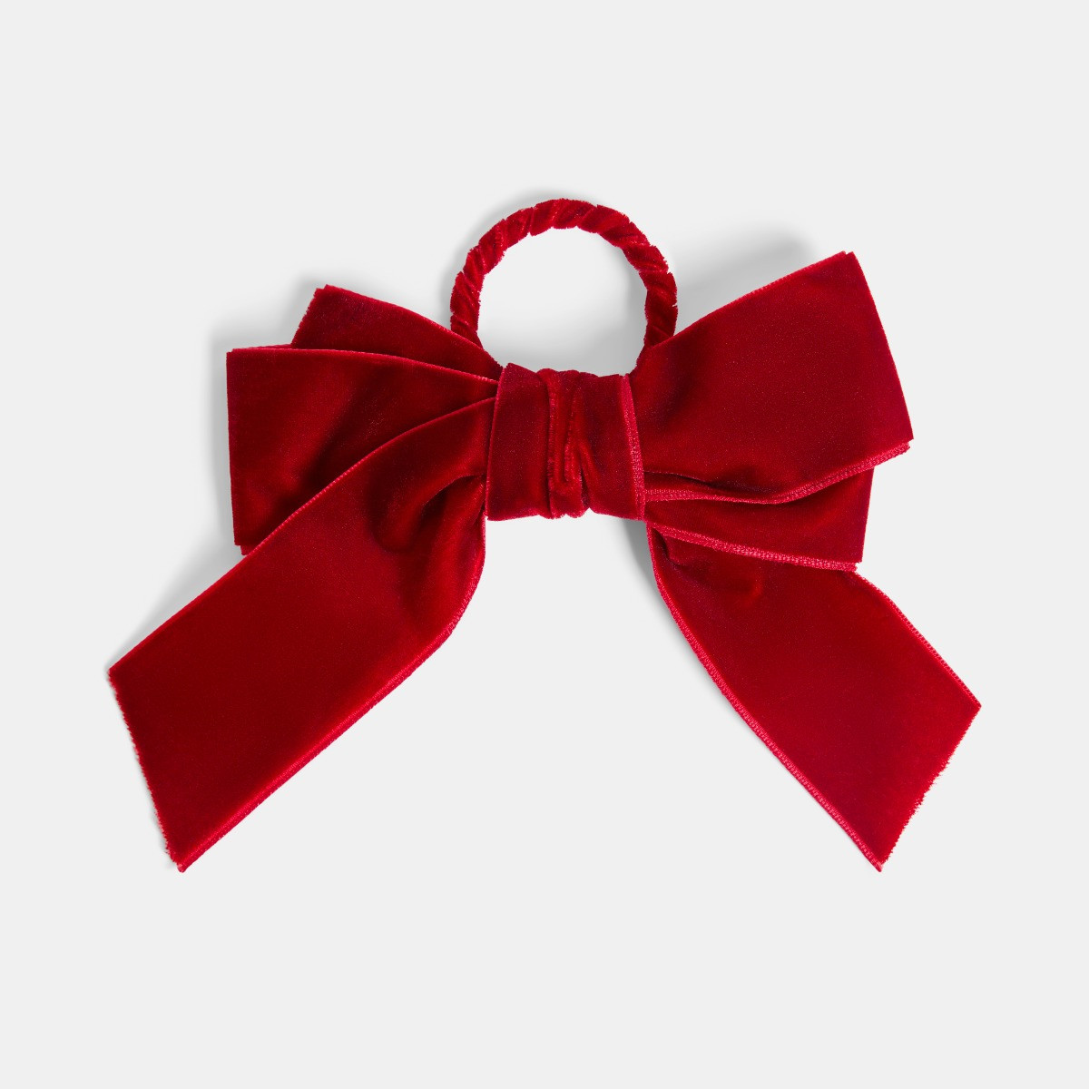 OHS 4 Pack Bow Napkin Rings - Burgundy>