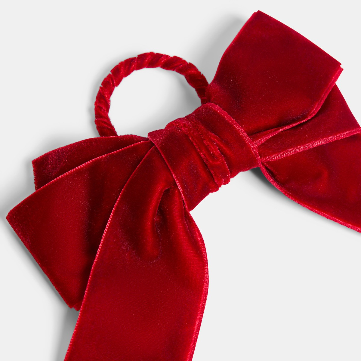 OHS 4 Pack Bow Napkin Rings - Burgundy>