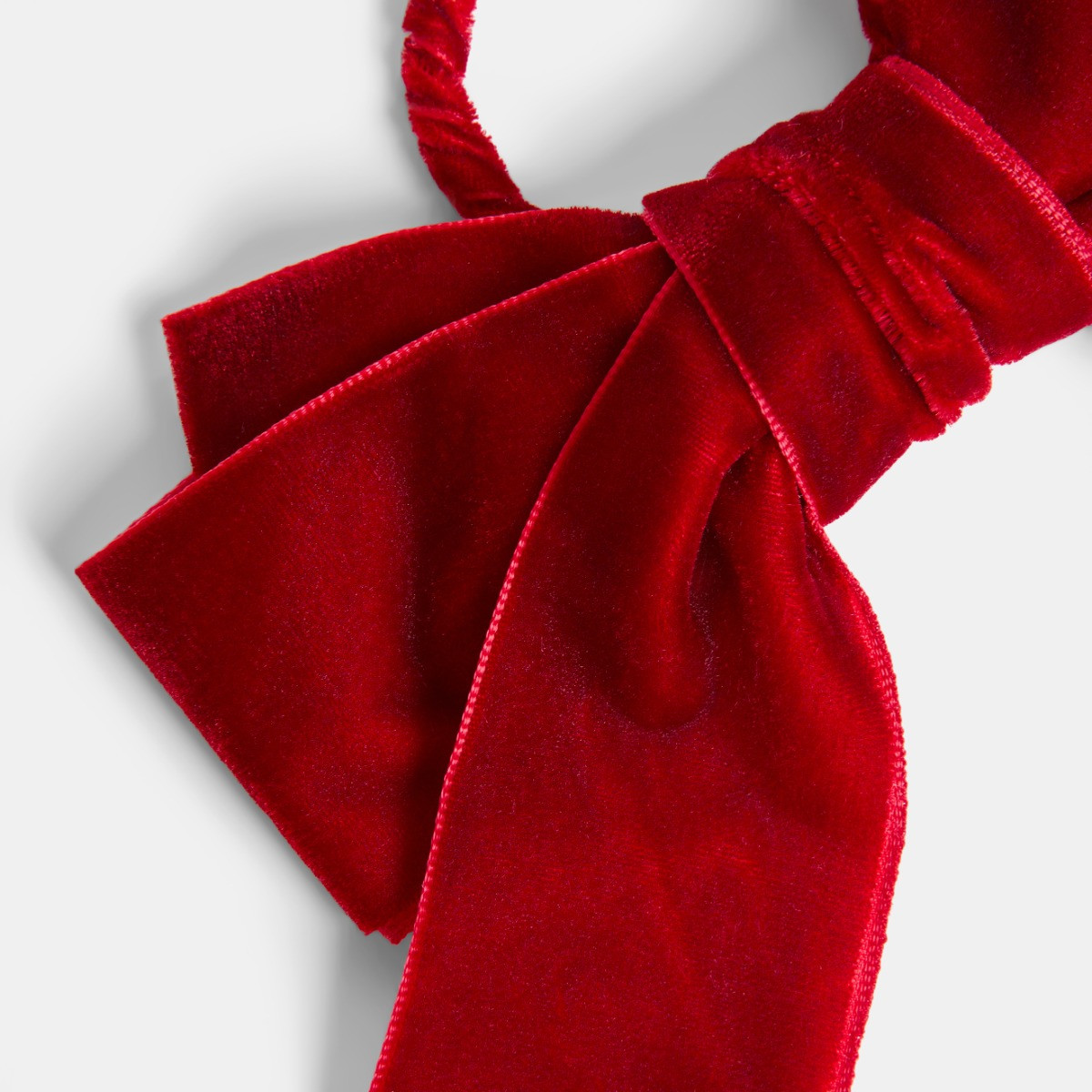 OHS 4 Pack Bow Napkin Rings - Burgundy>