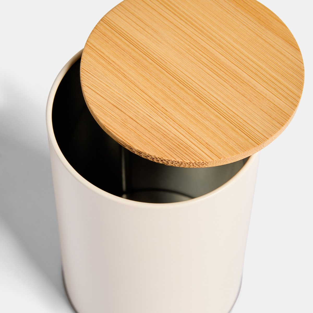 OHS Bread Bin and Canister Set - Cream>