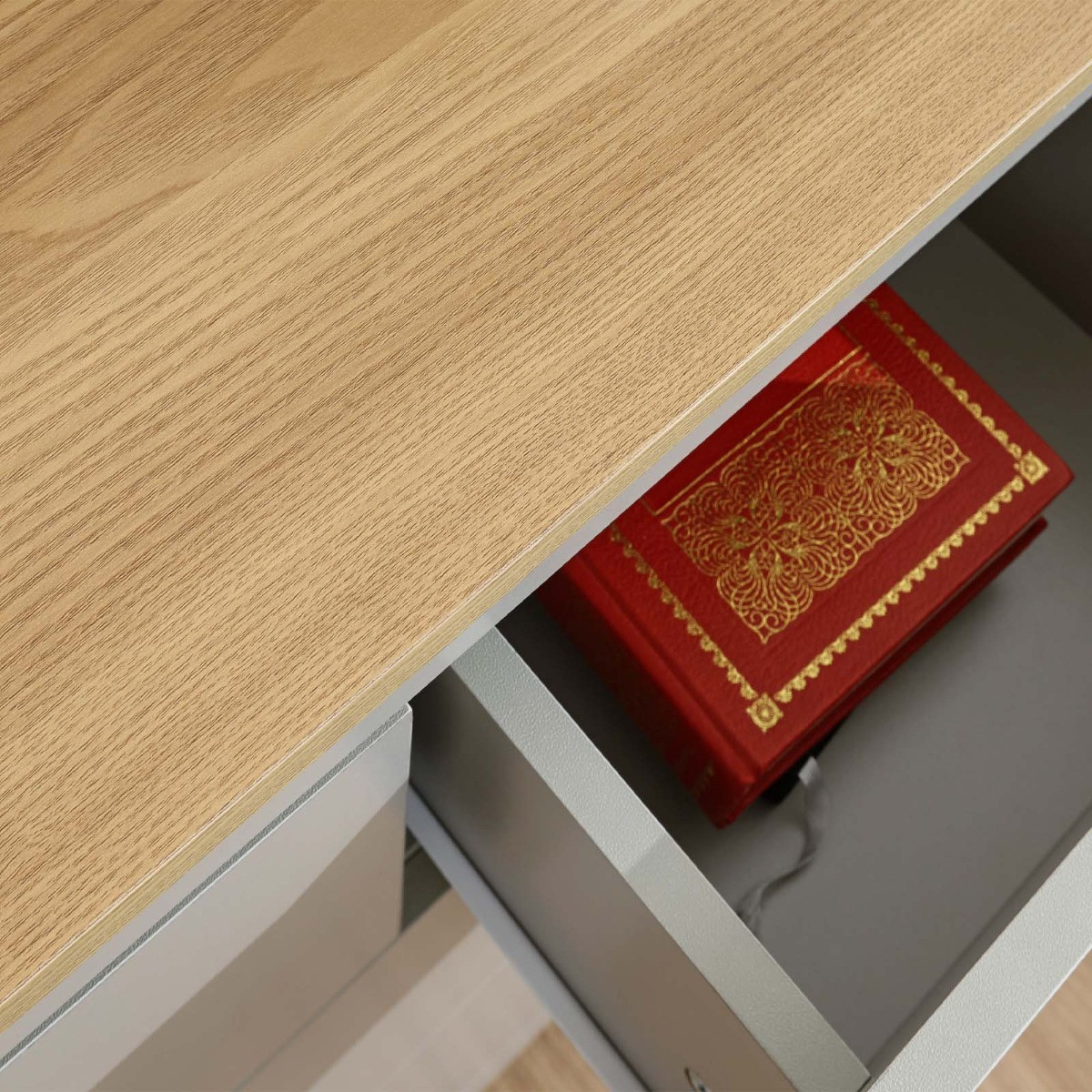 Lancaster Merchants Chest of Drawers - Grey>