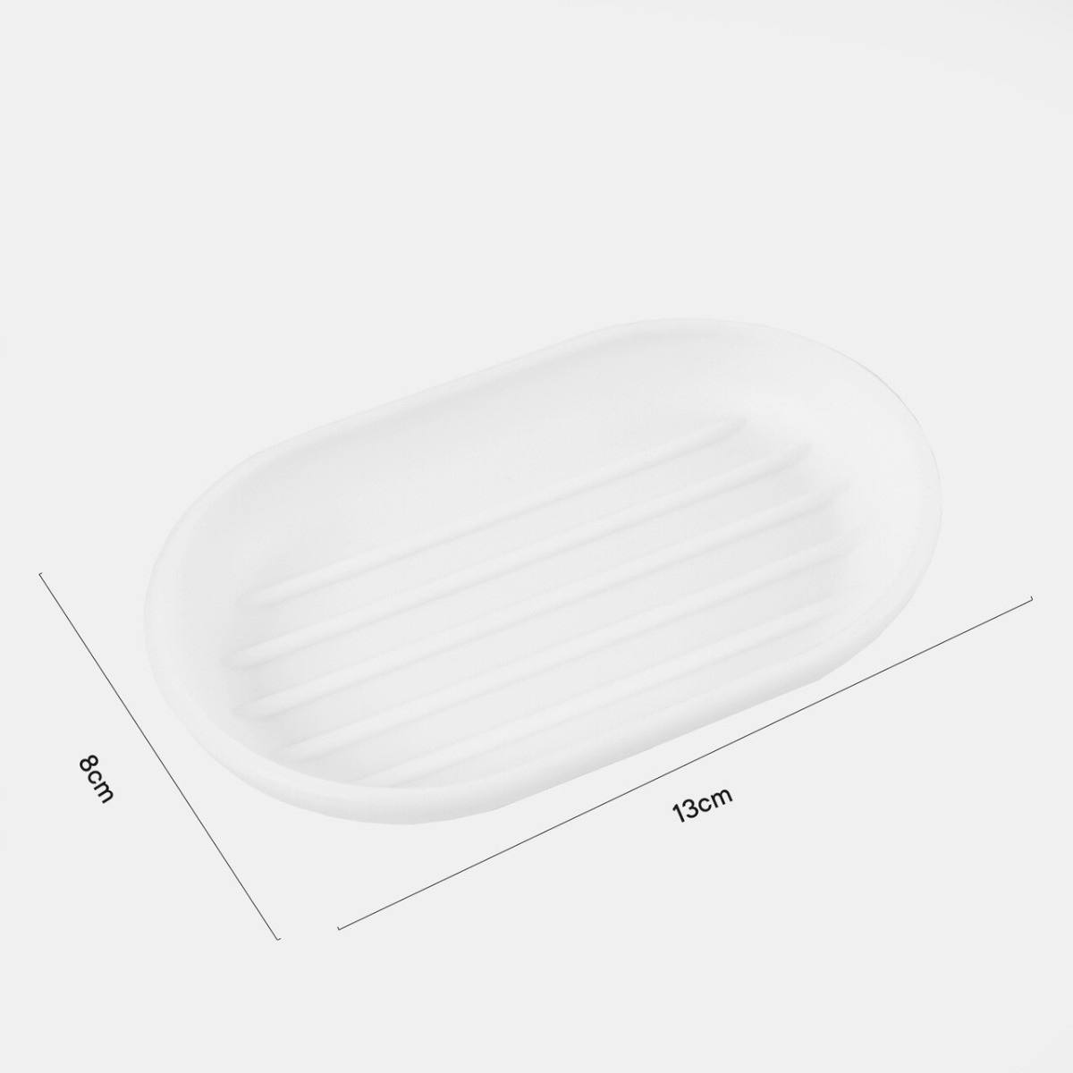 OHS 4 Piece Bathroom Accessories Set White