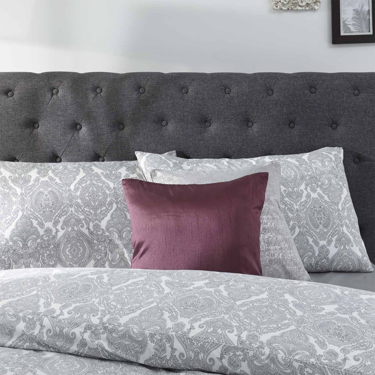 Layla Ottoman Storage Bed - Charcoal Grey>