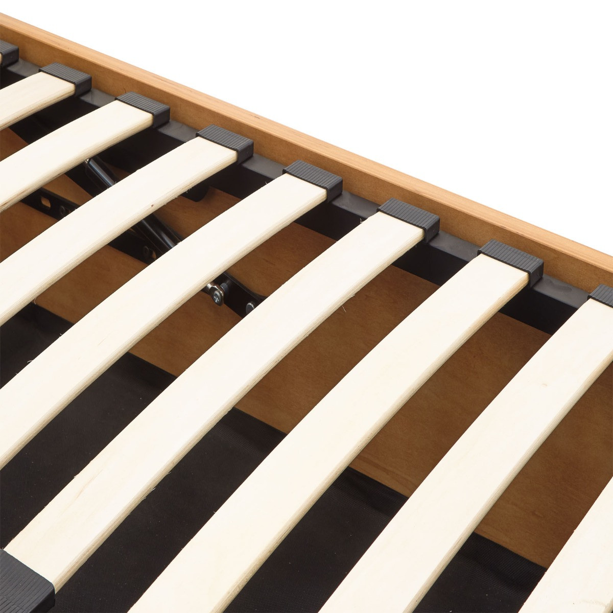 Madrid Wooden Ottoman Storage Bed - Oak>