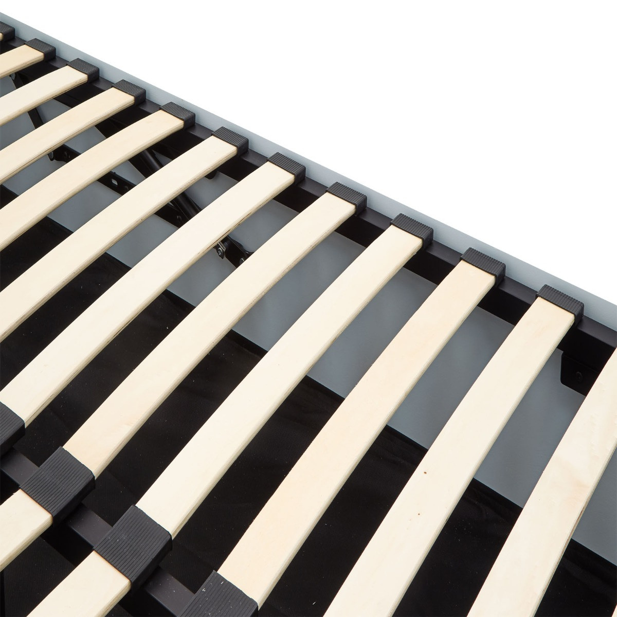 Madrid Wooden Ottoman Storage Bed - White>