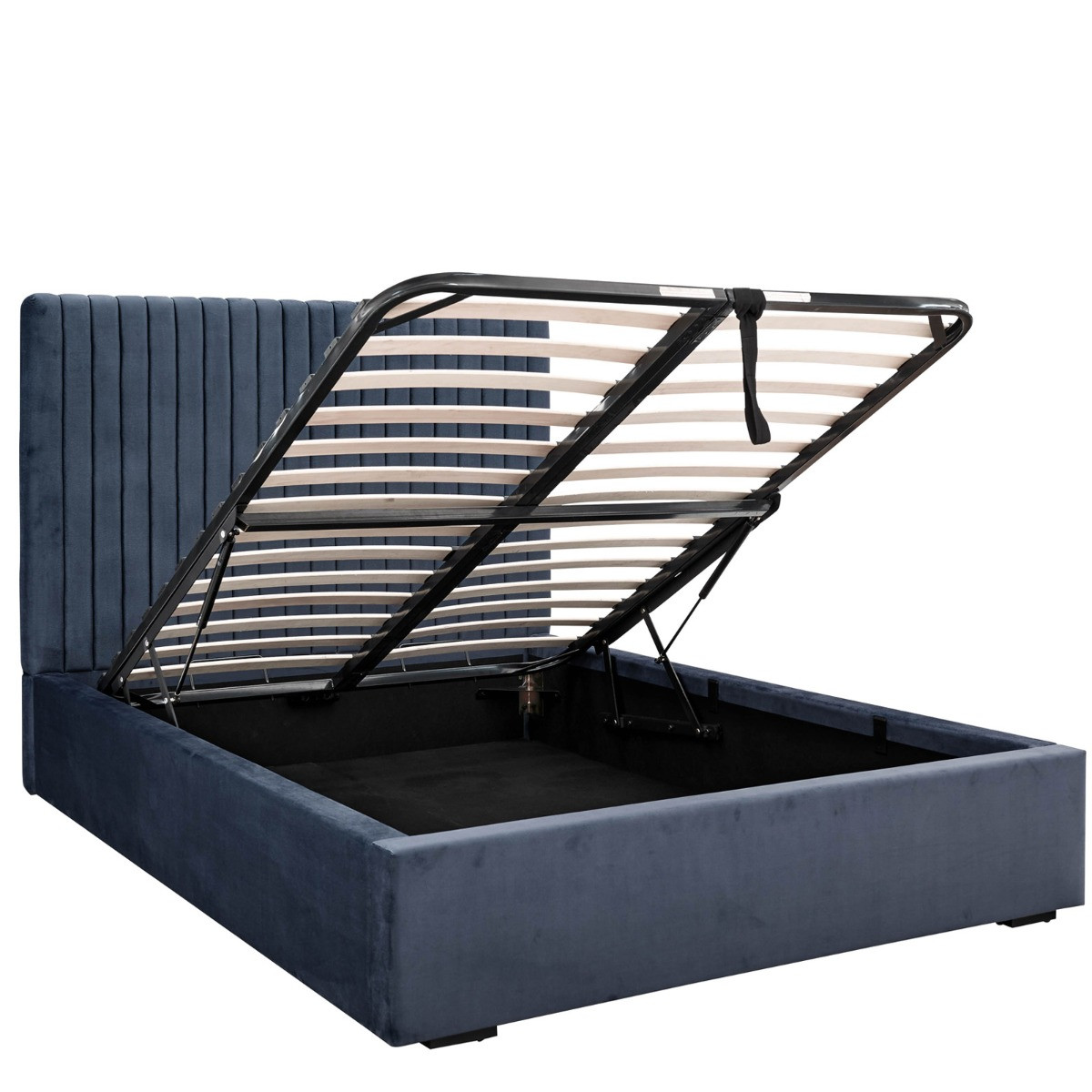 Milazzo Ottoman Storage Bed - Nightshadow>