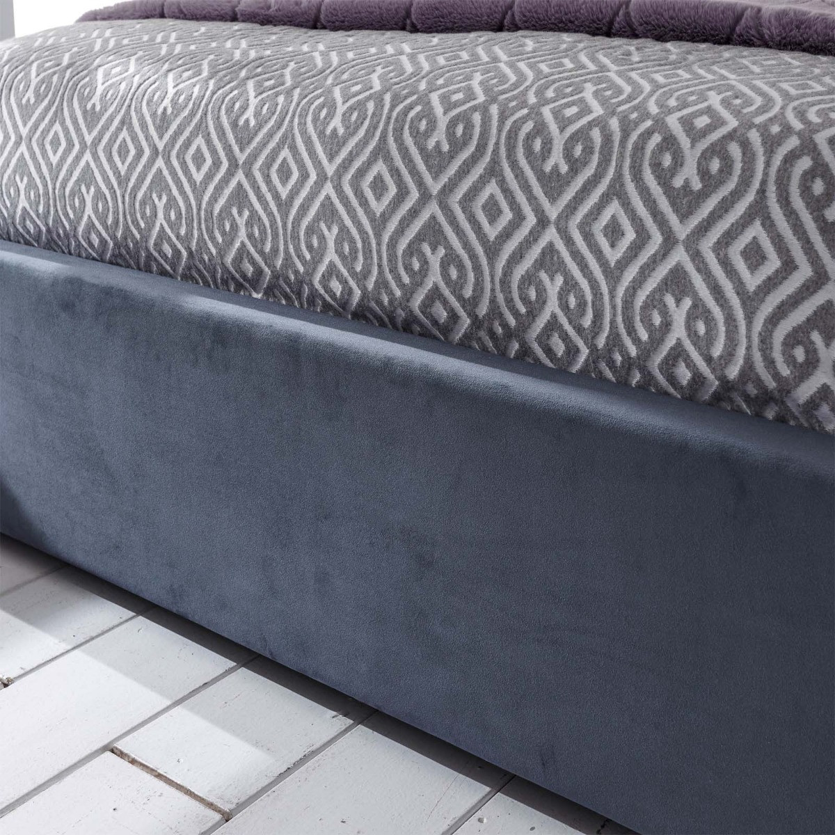 Milazzo Ottoman Storage Bed - Nightshadow>