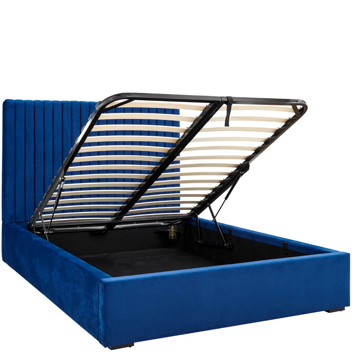 Milazzo Ottoman Storage Bed - Royal Blue>
