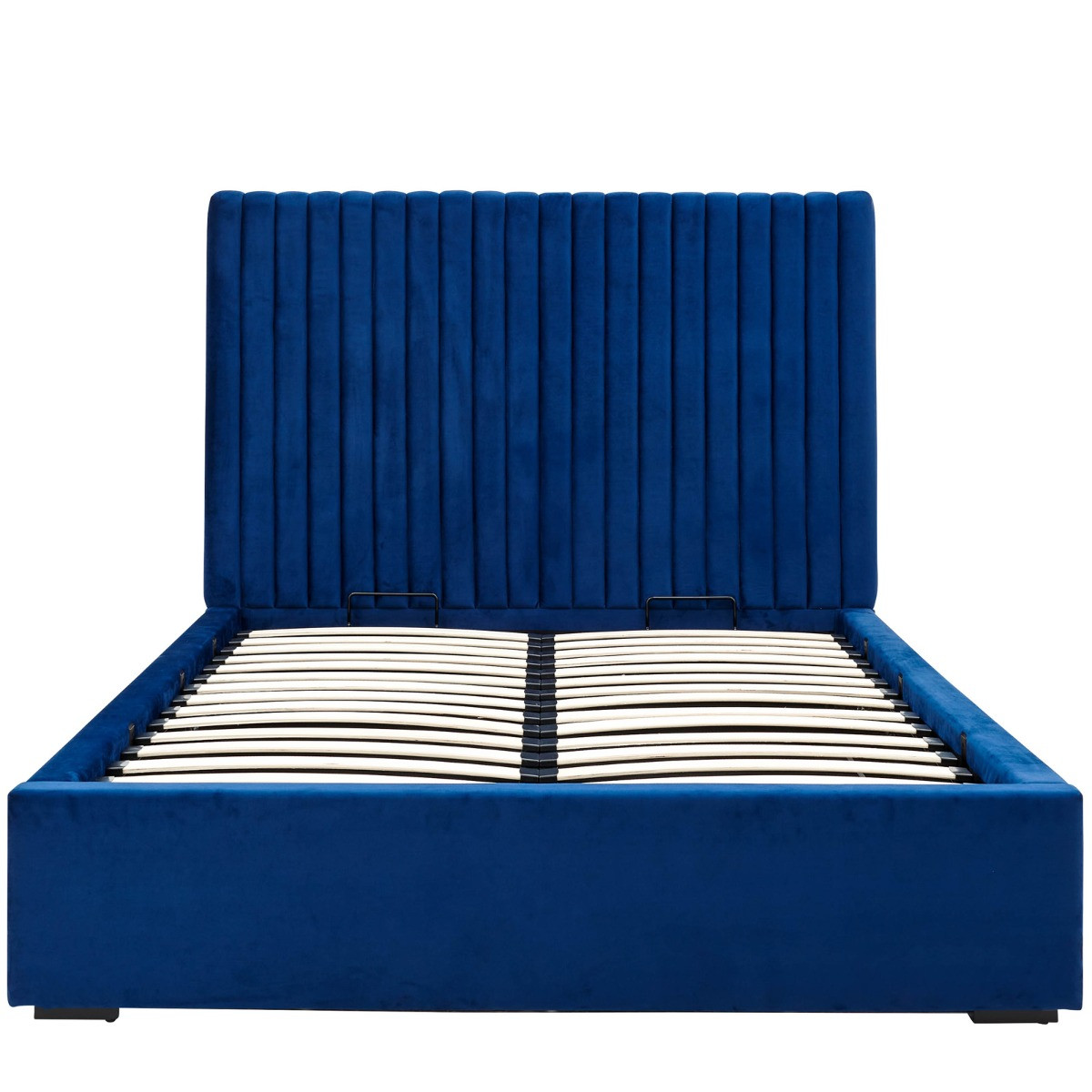 Milazzo Ottoman Storage Bed, 4ft 6 Double - Royal Blue>
