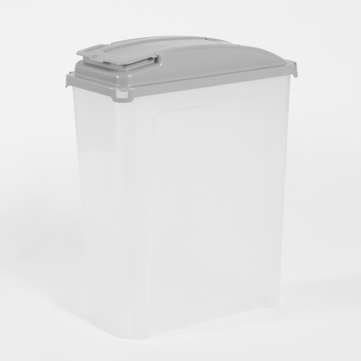 Wham 25L Slim Recycle Bin & Lid Grey/White