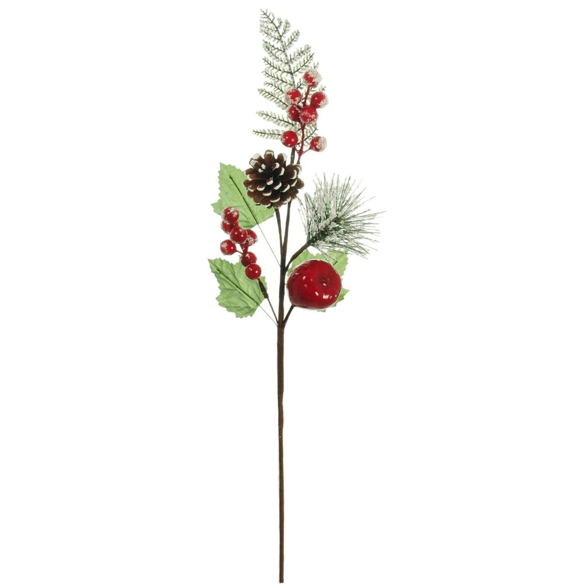 Artificial Frosted Fruit Small Stem>