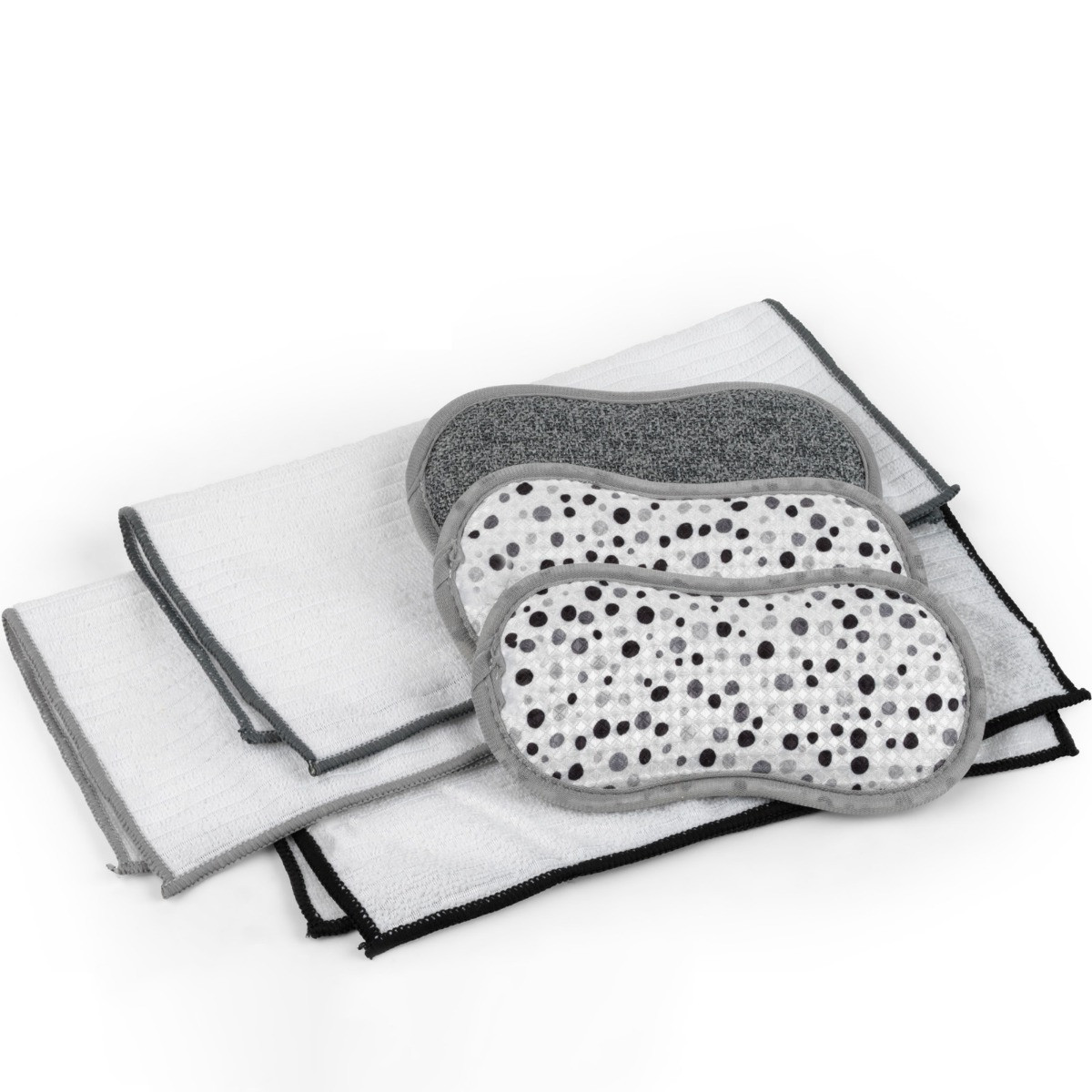 Beldray Cleaning Pads And Cloths, Silver - 6pk>