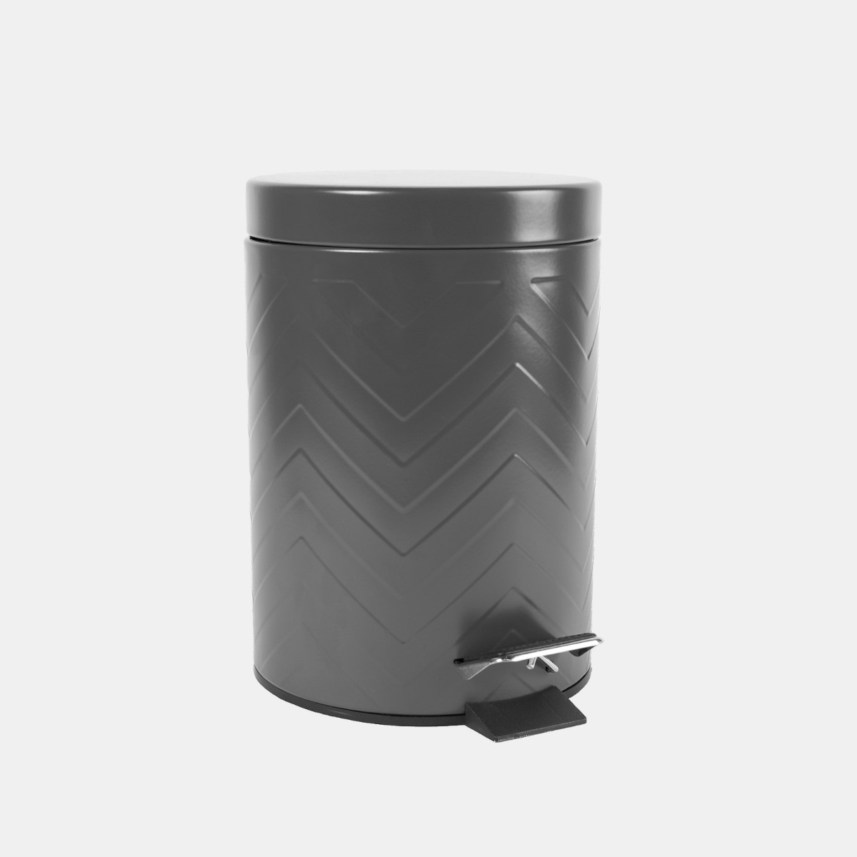 OHS Bathroom Pedal Bin Charcoal