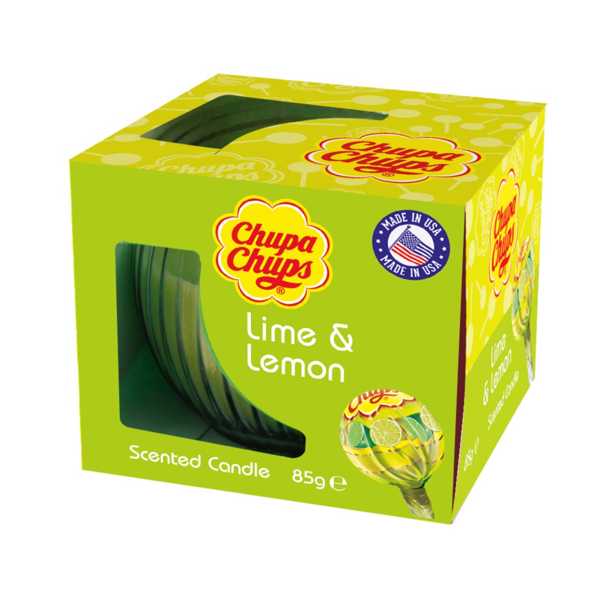 Chupa Chups Boxed Candle - Lime & Lemon>