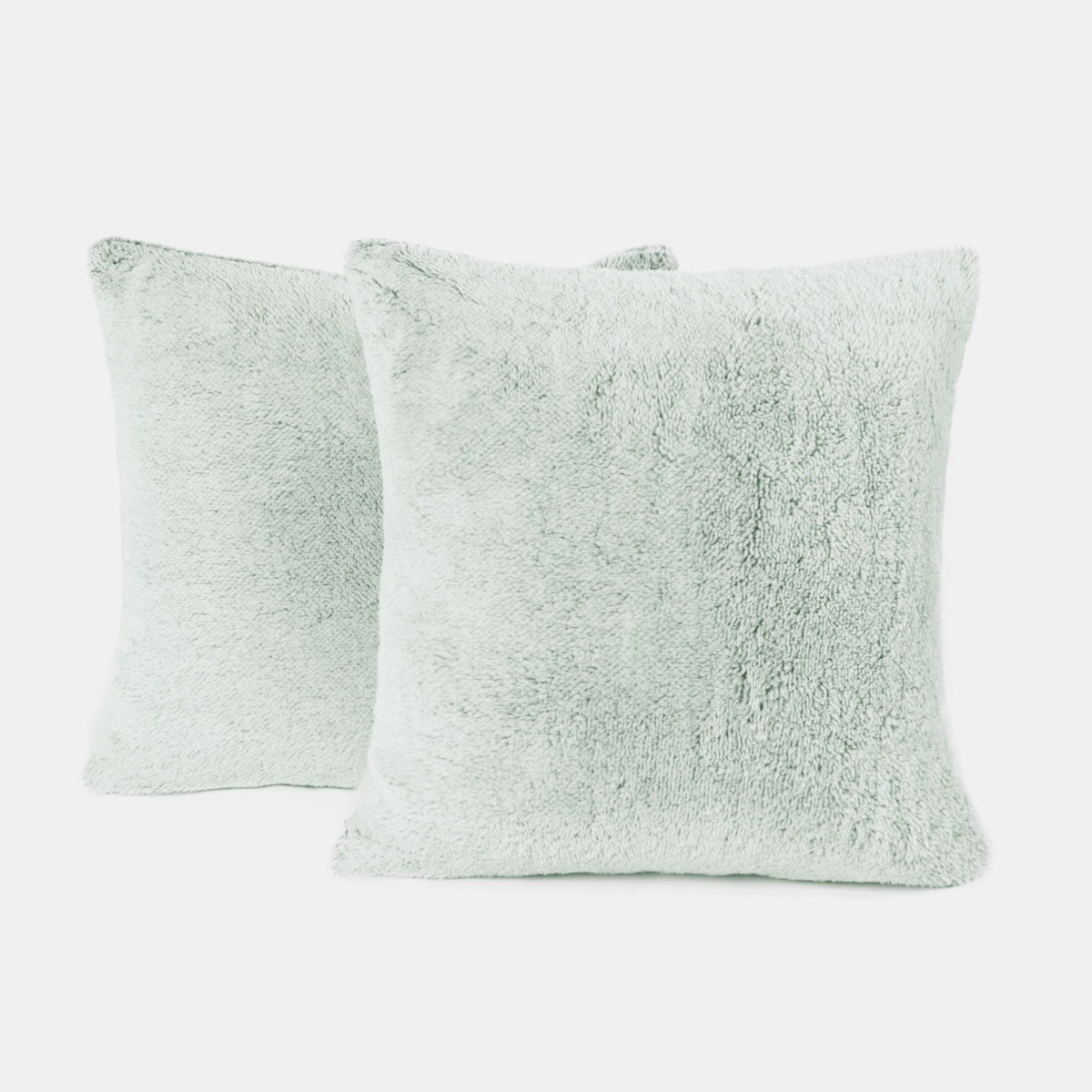 OHS Teddy Marl Cushion Covers - Forest Green>