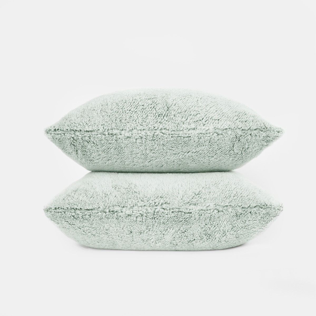 OHS Teddy Marl Cushion Covers - Forest Green>