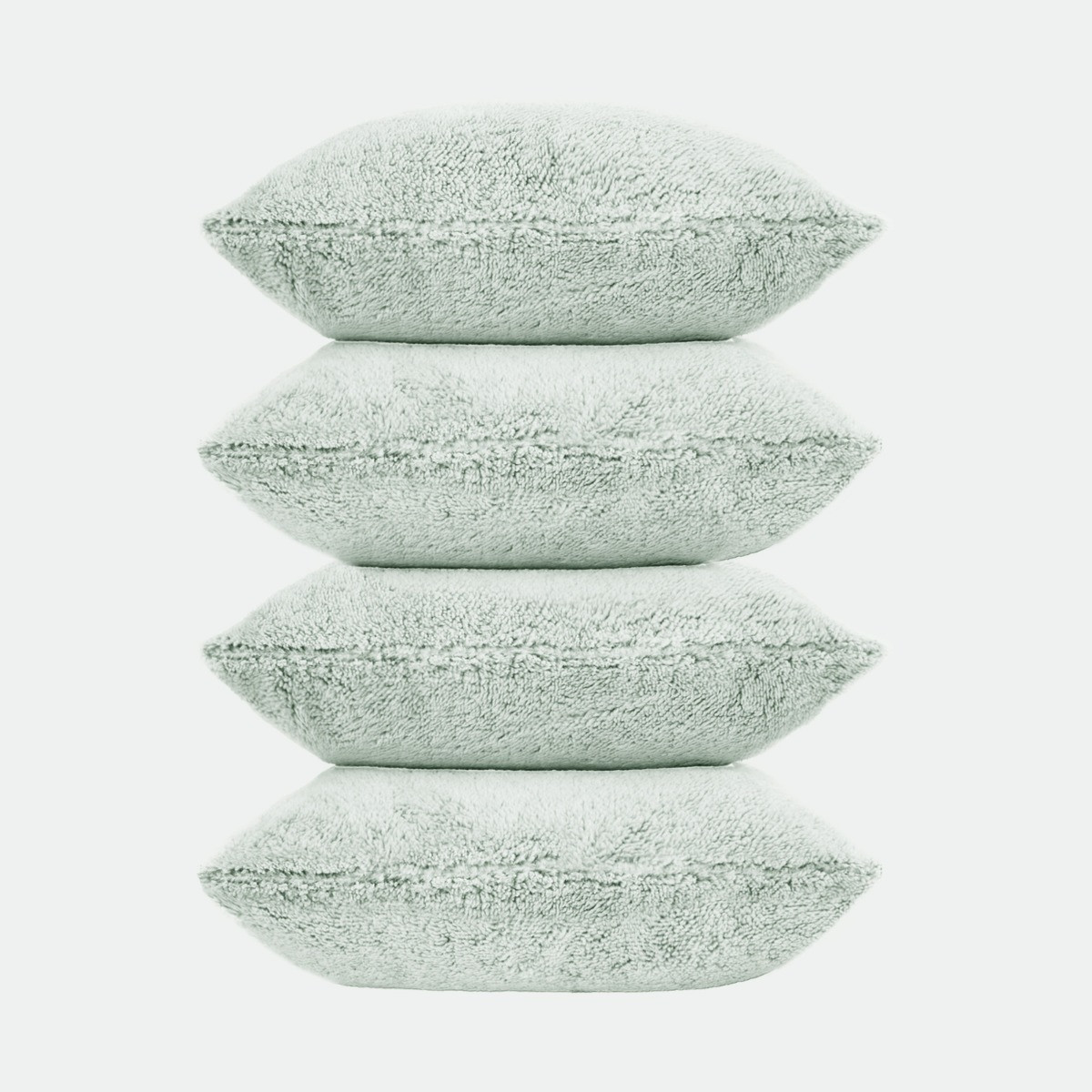 OHS Teddy Marl Cushion Covers - Forest Green>