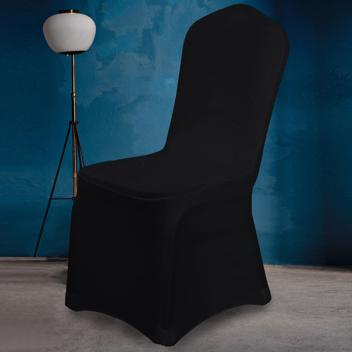 OHS Banquet Chair Cover - Black>