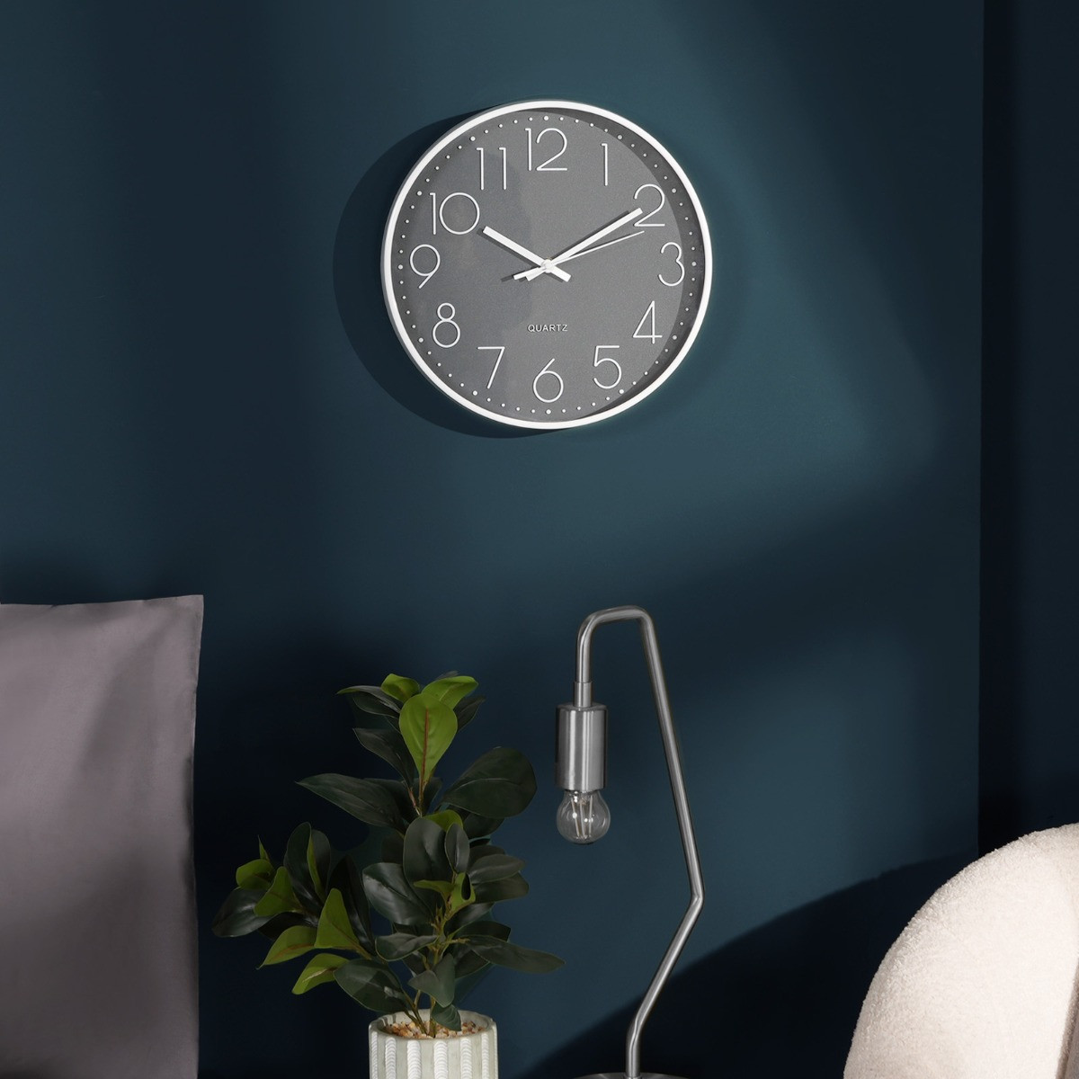 OHS Wall Clock - Grey>