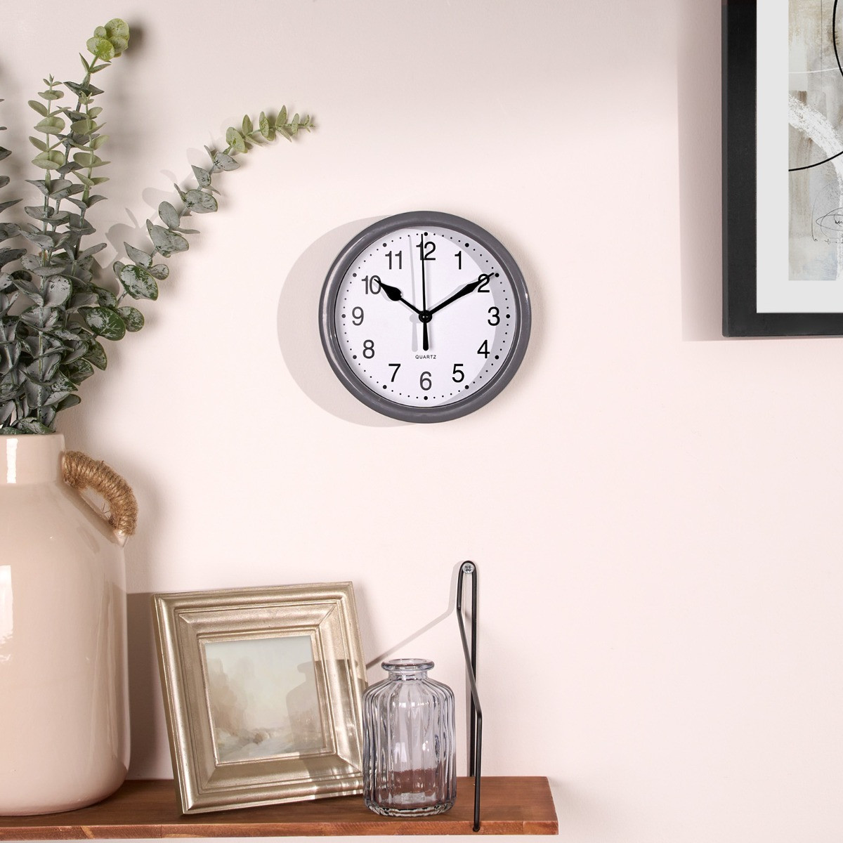 OHS Essentials Wall Clock - Grey>