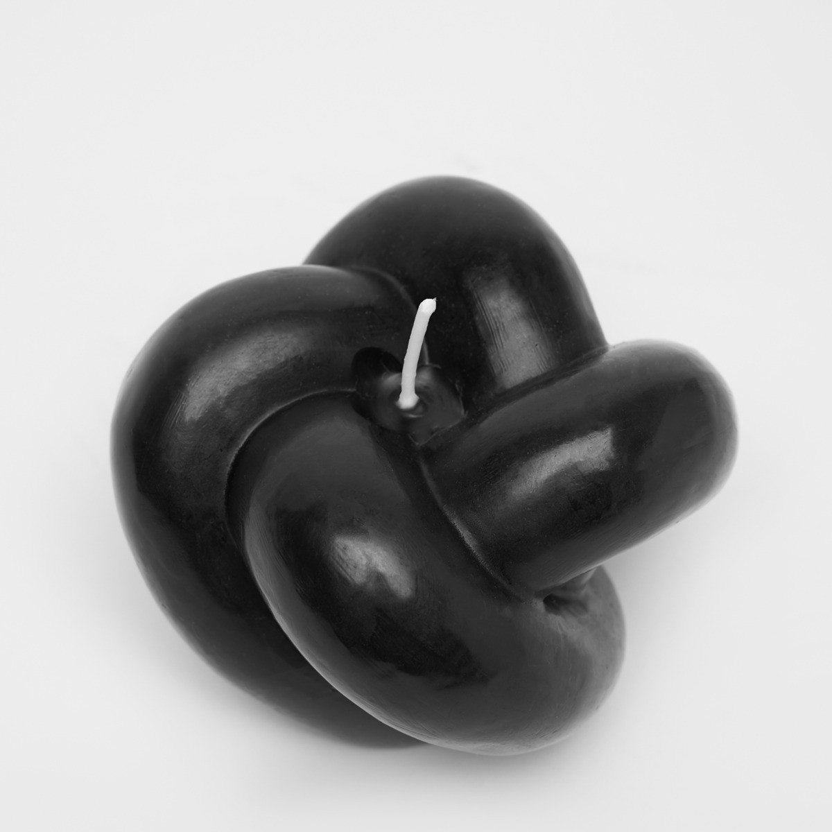 OHS Knot Decorative Candle - Black>