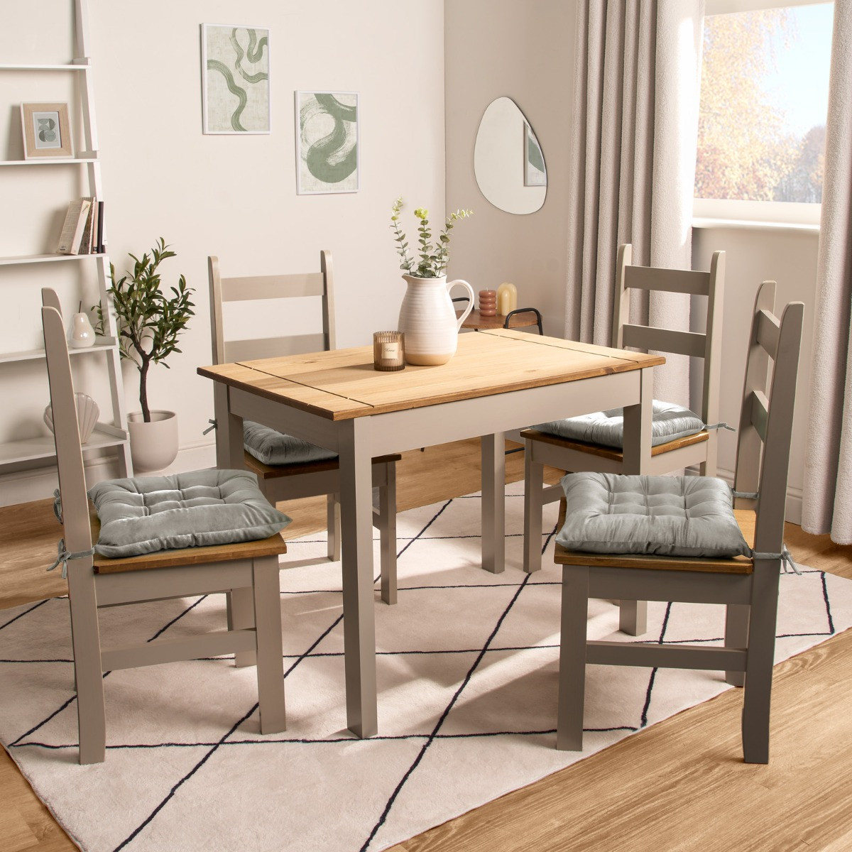 OHS Matte Velvet Indoor Seat Pads - Silver>