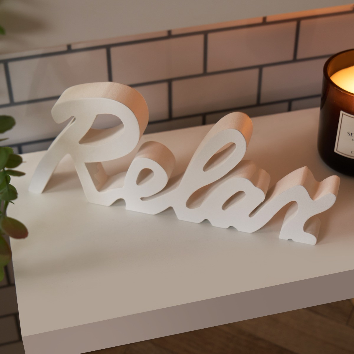 OHS Relax Ornament - White>