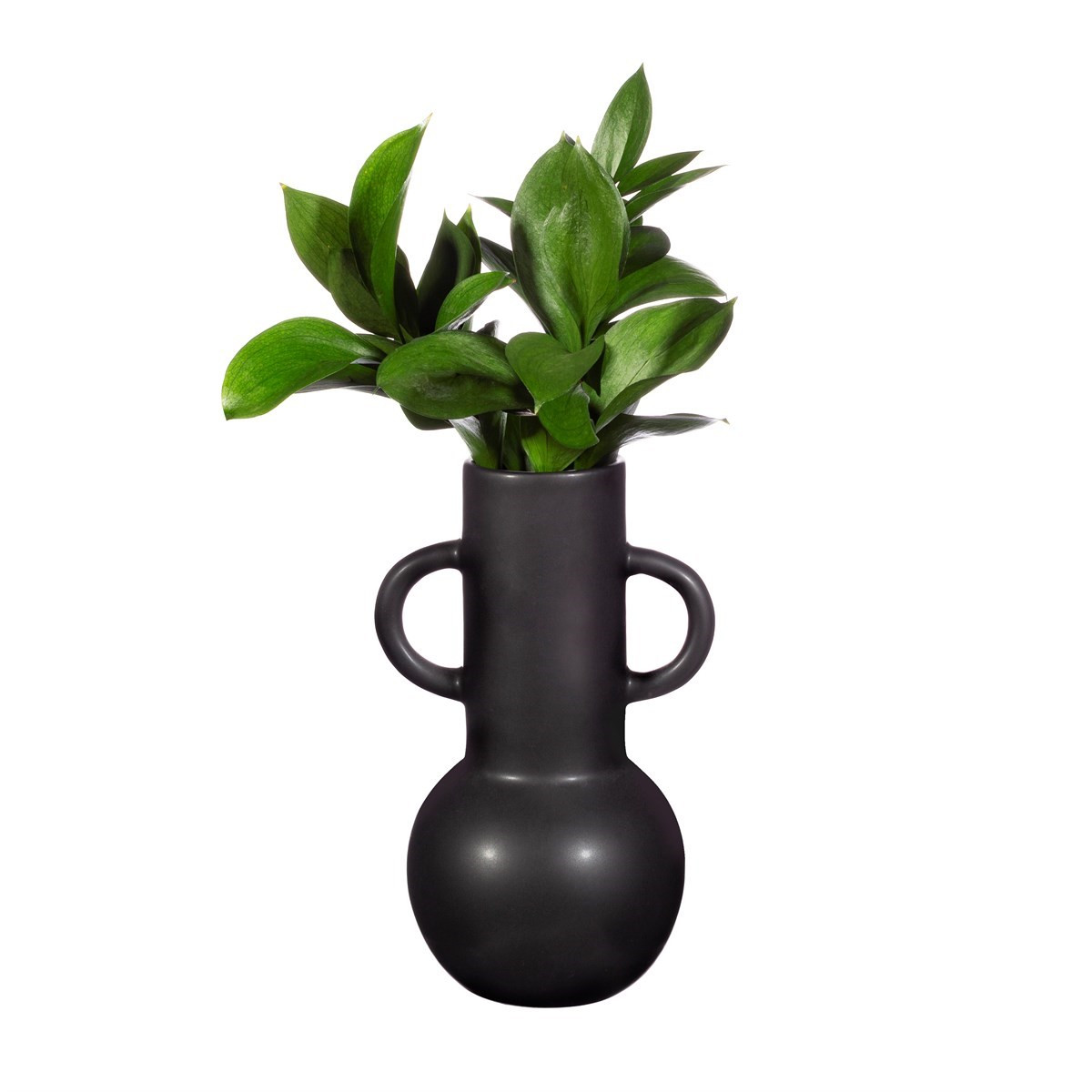 Sass & Belle Amphora Vase - Black>