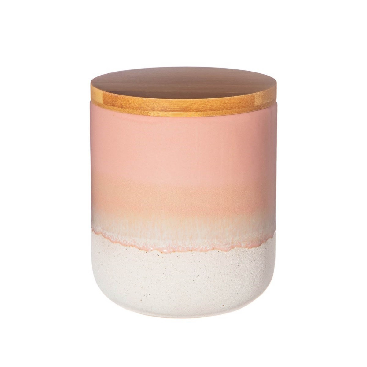 Sass & Belle Mojave Glaze Canister - Pink>
