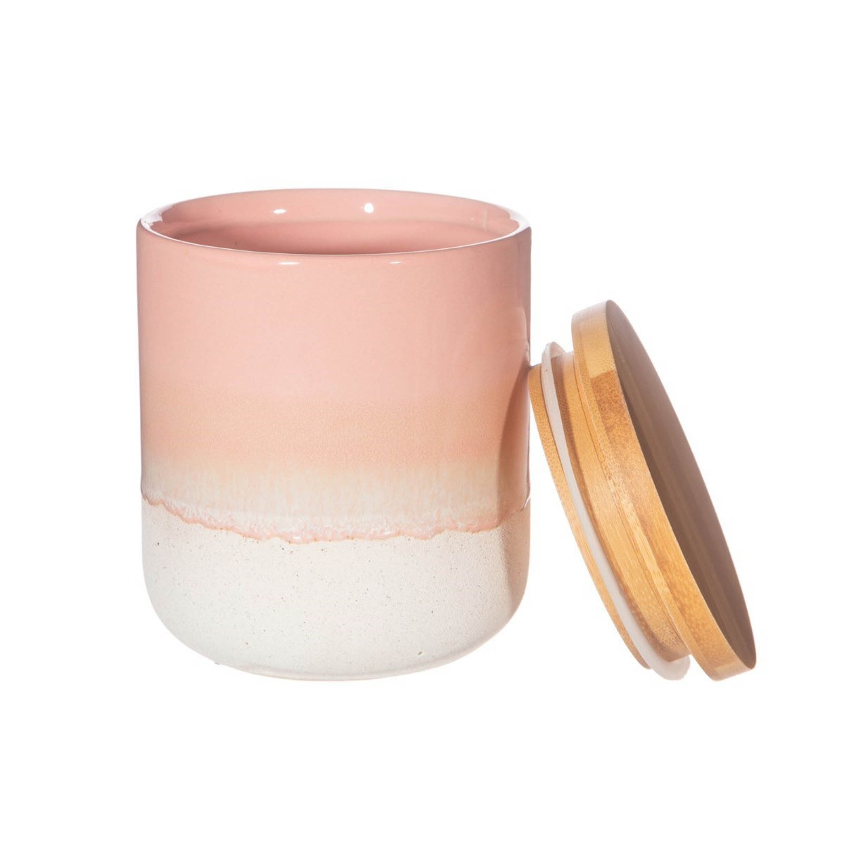 Sass & Belle Mojave Glaze Canister - Pink>